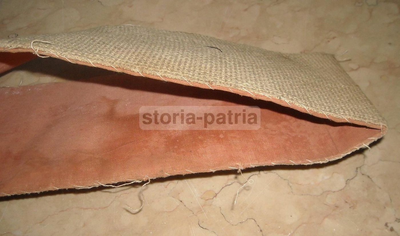 Pannello Portariviste Epoca Liberty Con Ricamo Floreale, Circa 1900