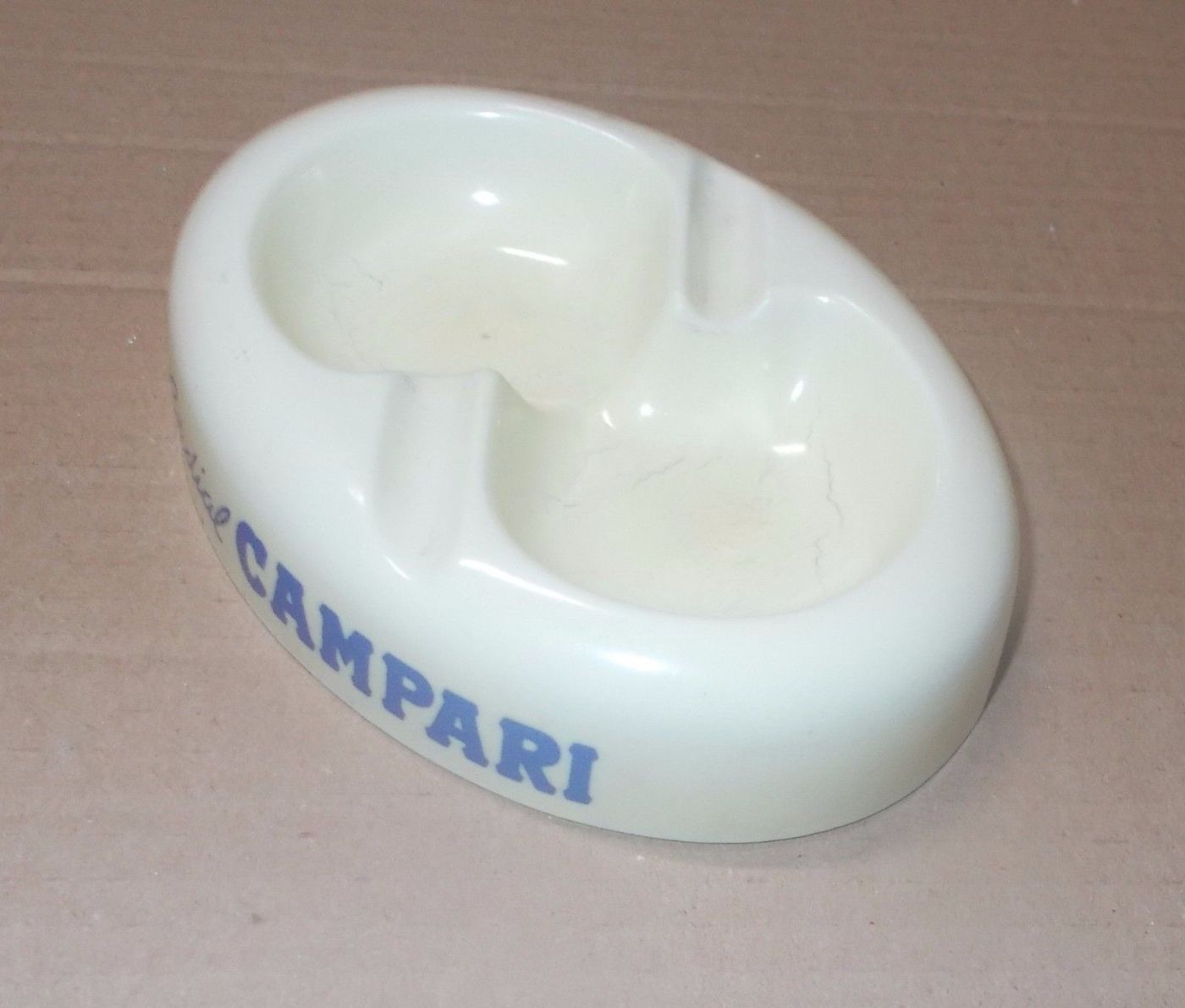 Posacenere Pubblicitario Campari Vintage Galessi Anni 60 70