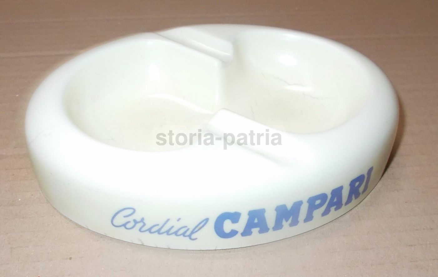 Posacenere Pubblicitario Campari Vintage Galessi Anni 60 70