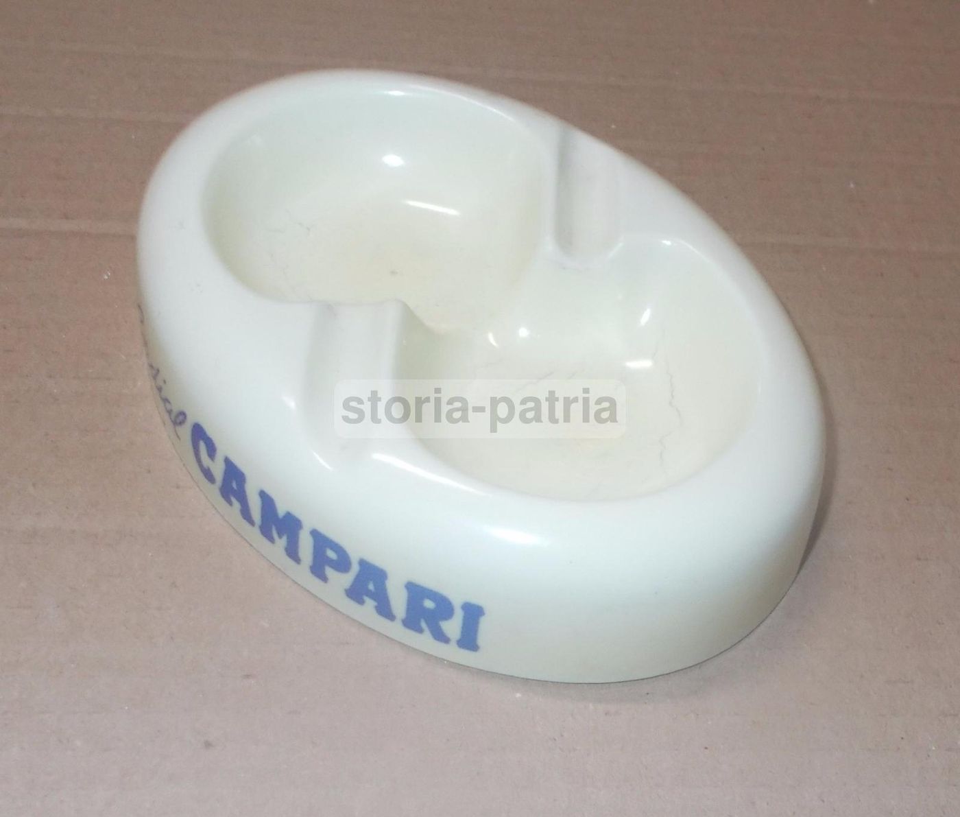 Posacenere Pubblicitario Campari Vintage Galessi Anni 60 70