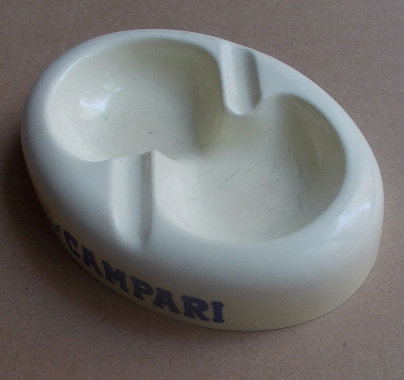 Posacenere Pubblicitario Campari Vintage Galessi Anni 60 70