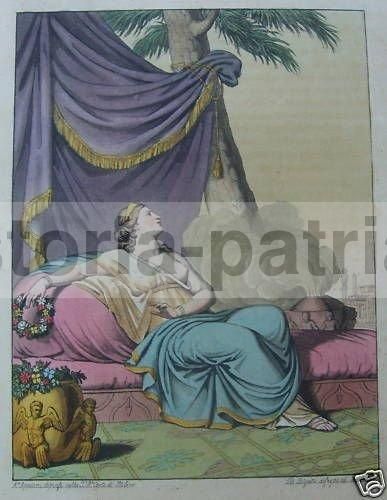 Incisione Di Giovanni Bigatti Da Andrea Appiani, 1814: Allegoria Neoclassica (Milano)