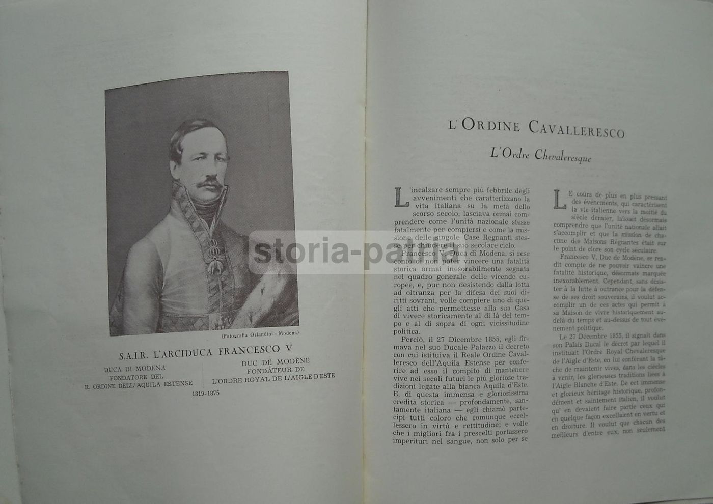 Atti Ufficiali Costitutivi Dell'Universale Accademia Dei Cavalieri Dell'Aquila d'Este 1948