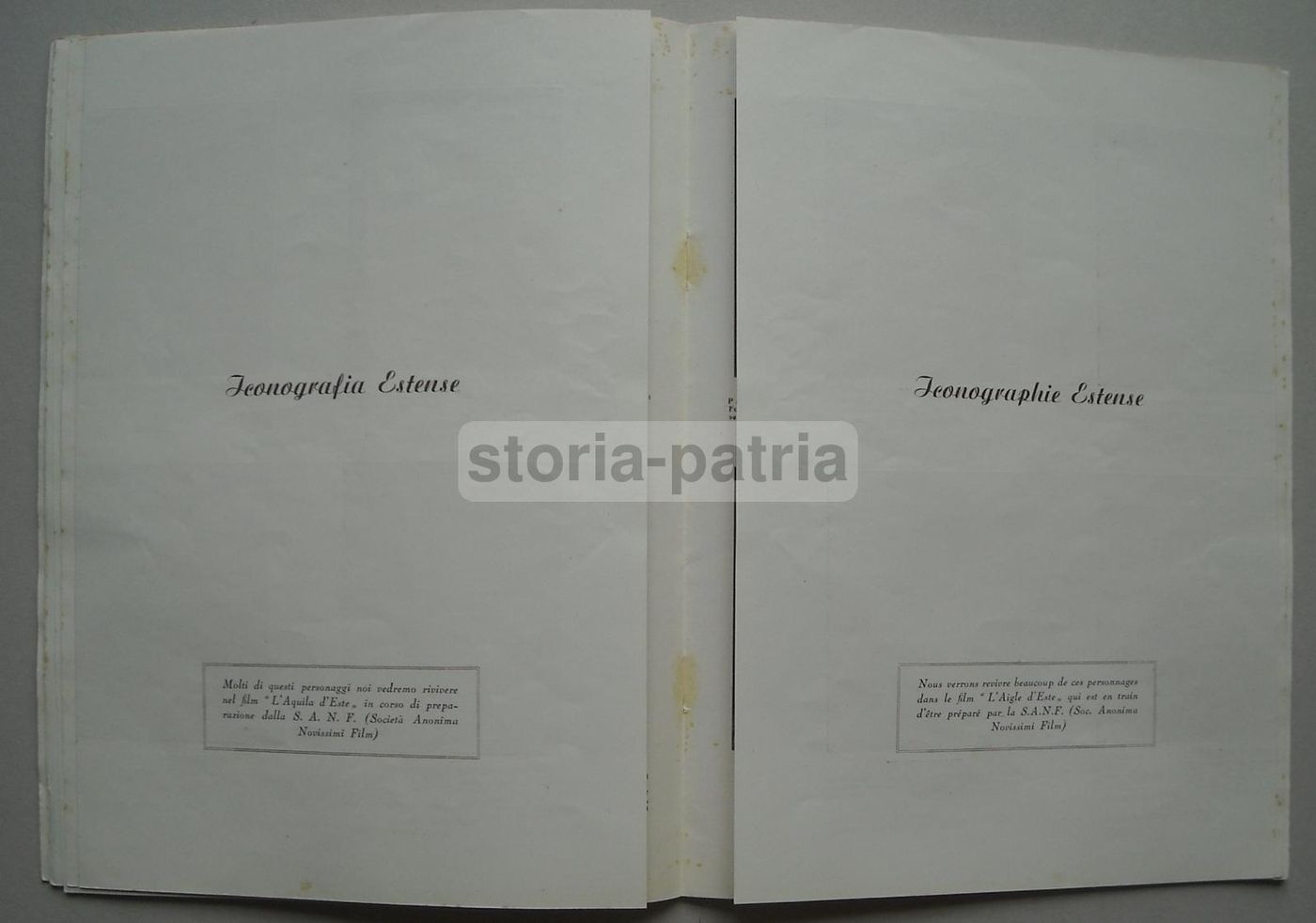 Atti Ufficiali Costitutivi Dell'Universale Accademia Dei Cavalieri Dell'Aquila d'Este 1948
