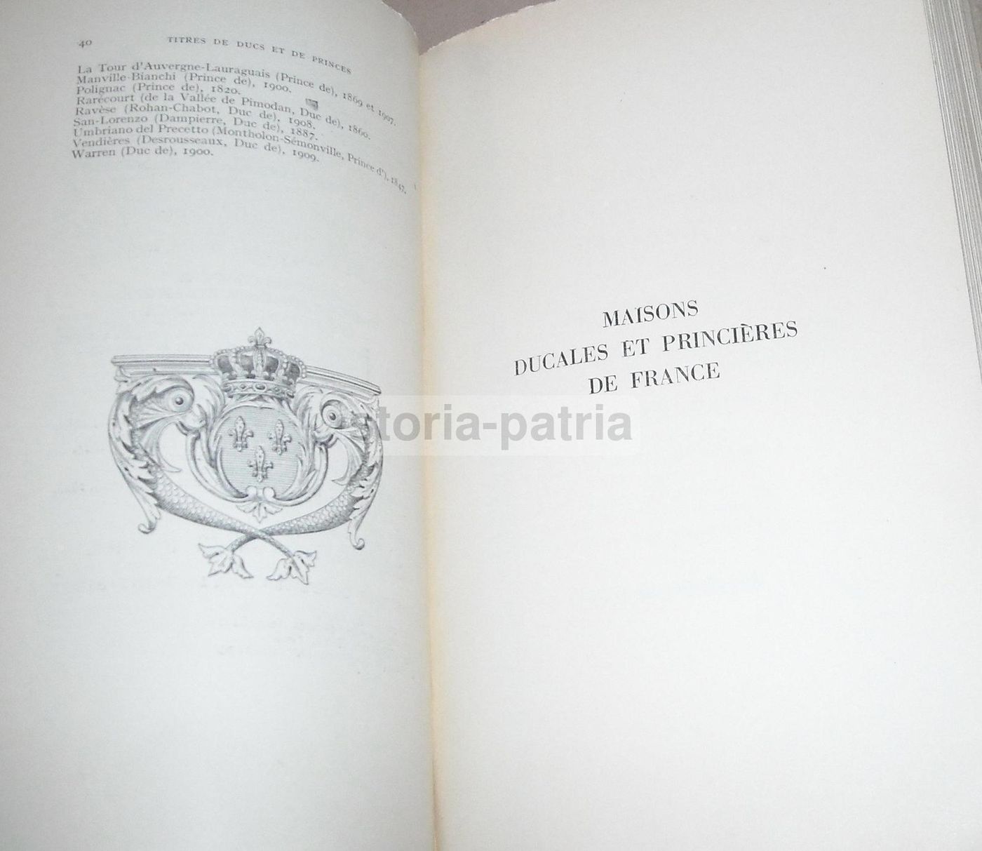 Annuaire De La Noblesse De France Et d'Europe 1957 Araldica