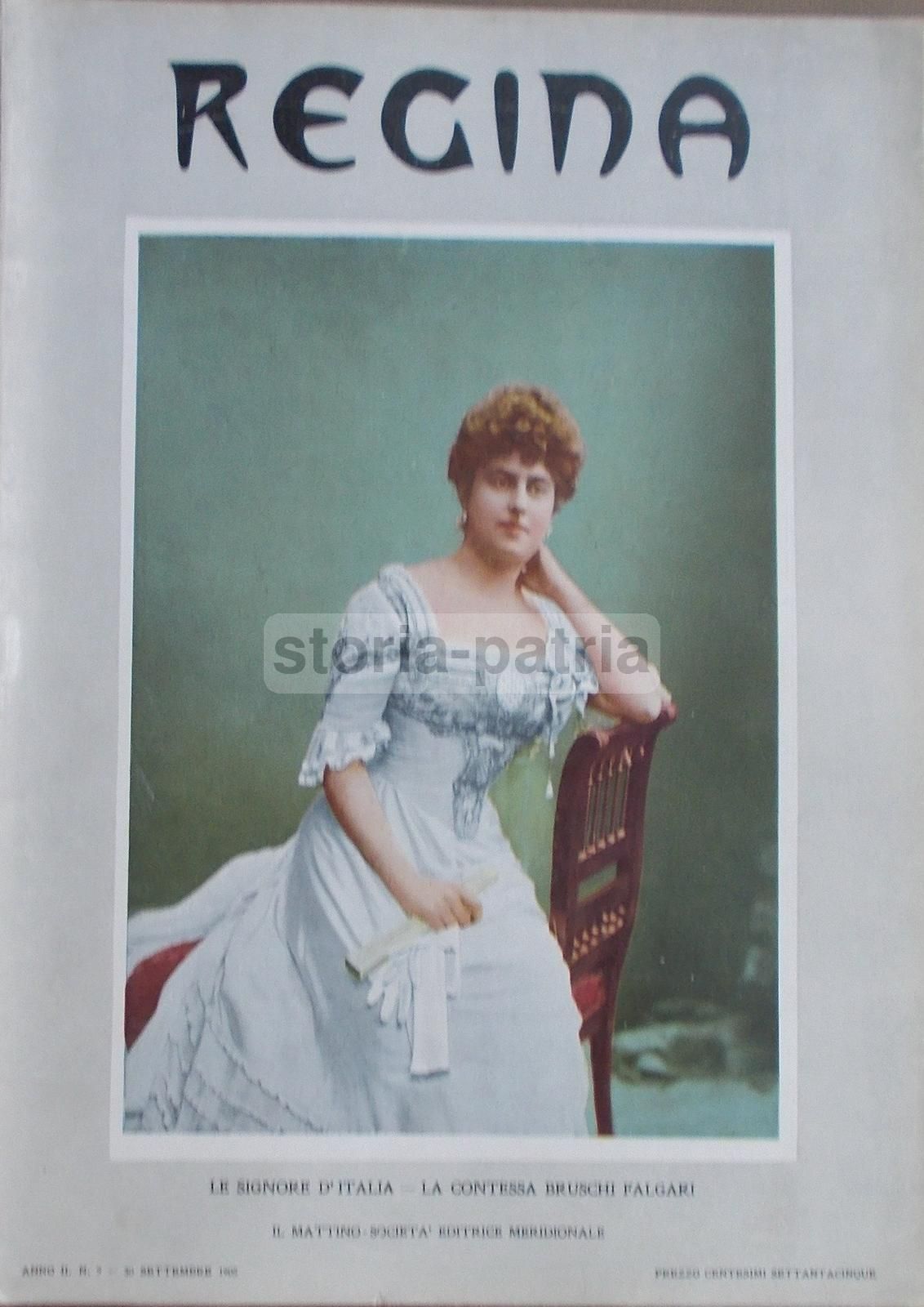 Rivista Regina 1905, Napoli: Nobiltà, Moda, Tennis E Automobilismo