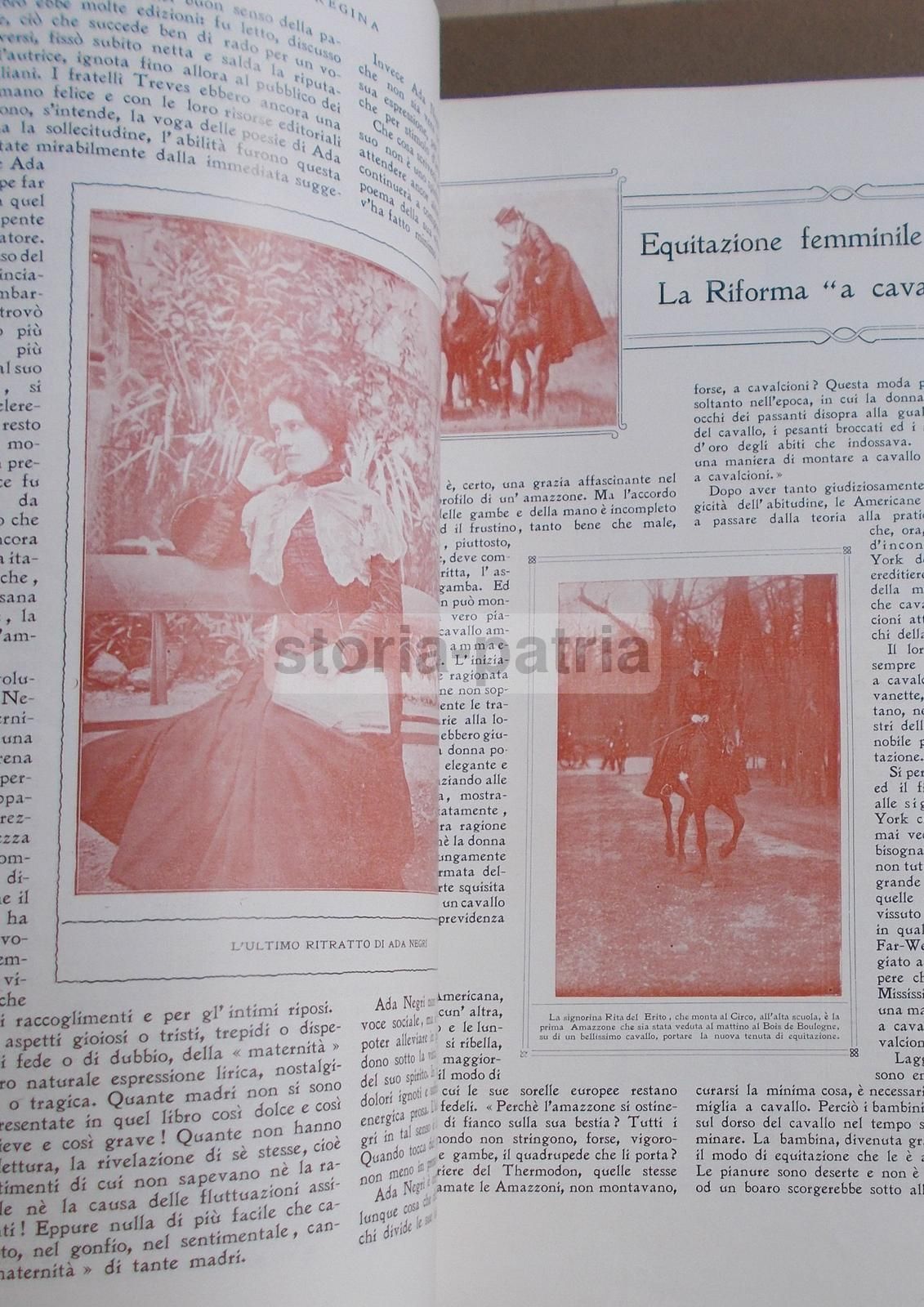 Rivista Regina 1905, Napoli: Nobiltà, Moda, Tennis E Automobilismo