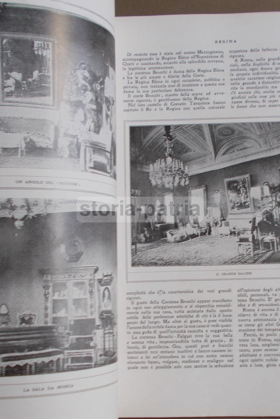 Rivista Regina 1905, Napoli: Nobiltà, Moda, Tennis E Automobilismo