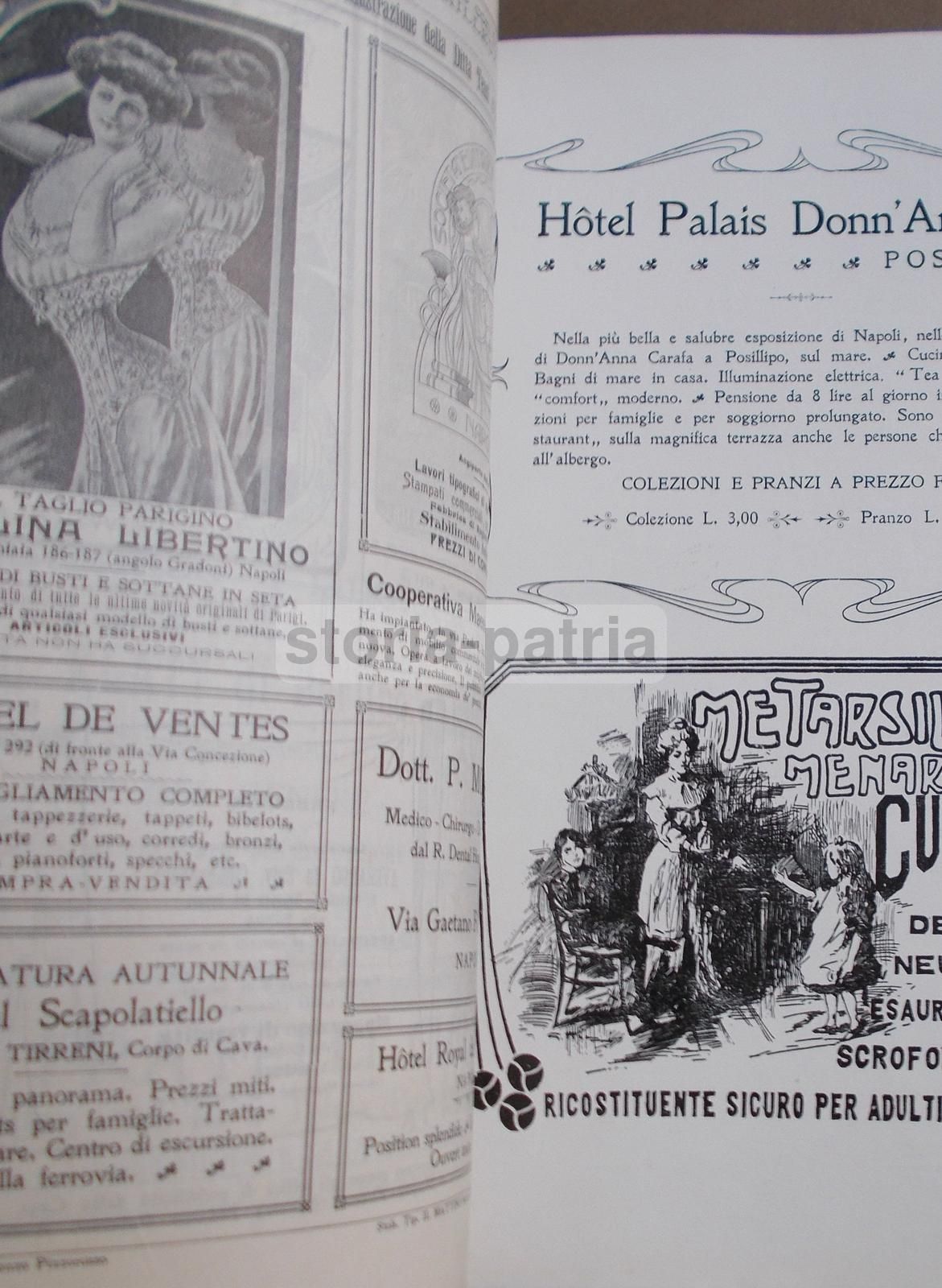 Rivista Regina 1905, Napoli: Nobiltà, Moda, Tennis E Automobilismo