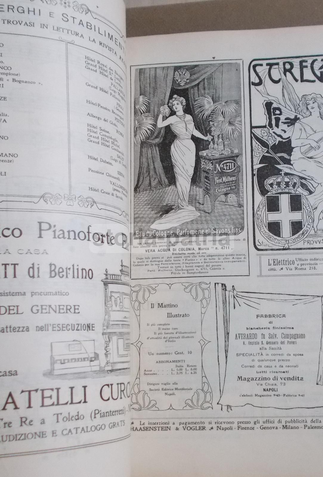 Rivista Regina 1905, Napoli: Nobiltà, Moda, Tennis E Automobilismo