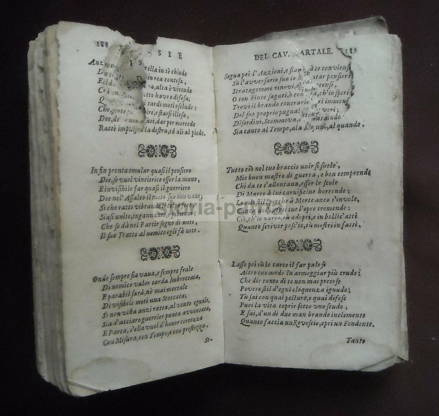 Enciclopedia Poetica Di Giuseppe Artale, Napoli 1679, Bulifon