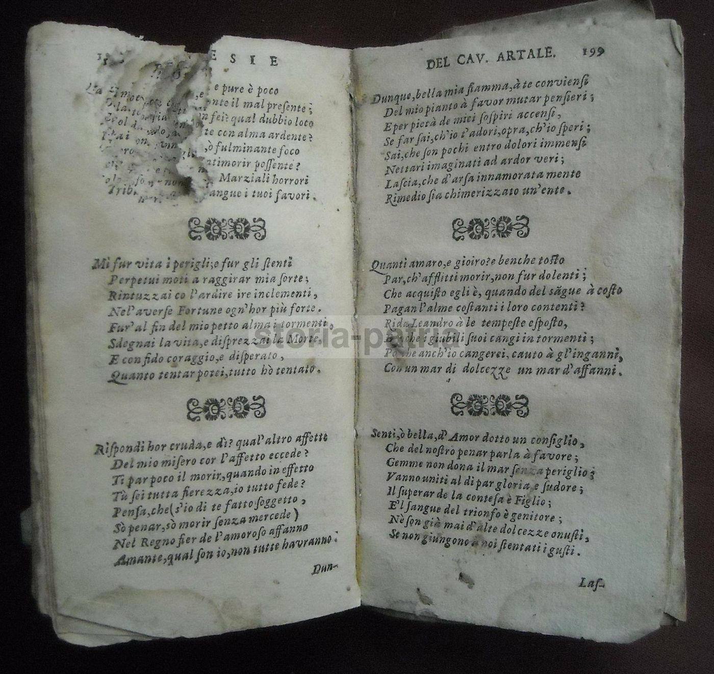 Enciclopedia Poetica Di Giuseppe Artale, Napoli 1679, Bulifon