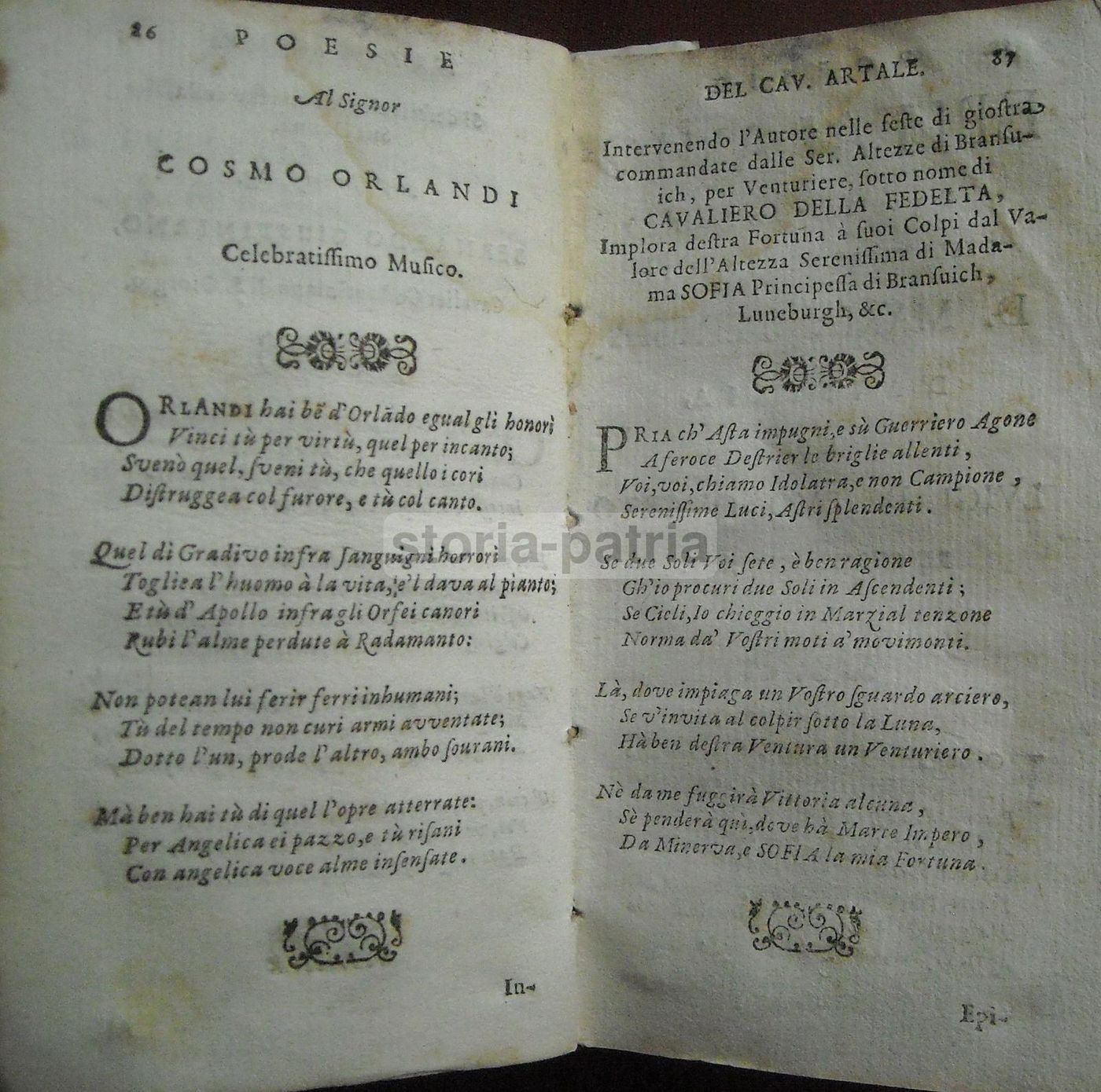 Enciclopedia Poetica Di Giuseppe Artale, Napoli 1679, Bulifon