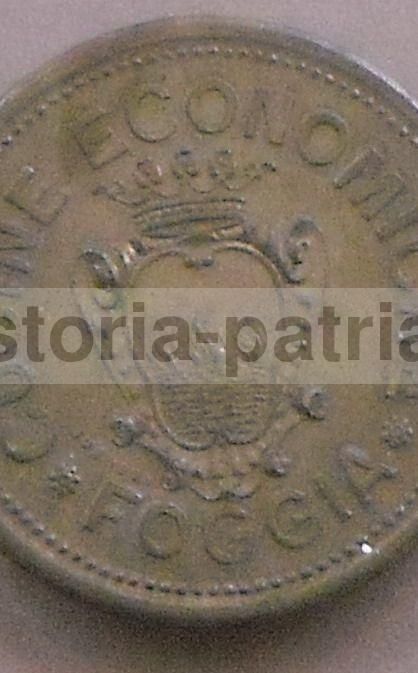 Gettone Antico Cucine Economiche Foggia Con Stemma Araldico