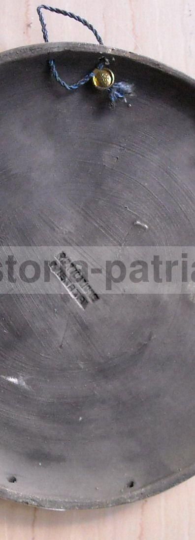 Placca Ceramica Araldica Ordine Della Corona d'Italia Savoia