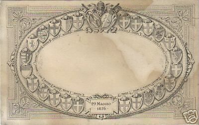Stemmi Araldici Di Città Italiane E Insegne Pontificie, 1876