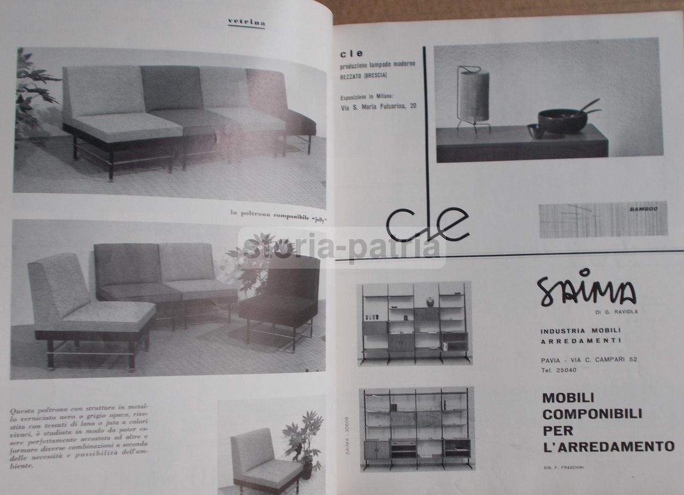Rivista Dell'Arredamento, Agosto 1959 (n. 56): Design, Architettura E Mobili d'Epoca