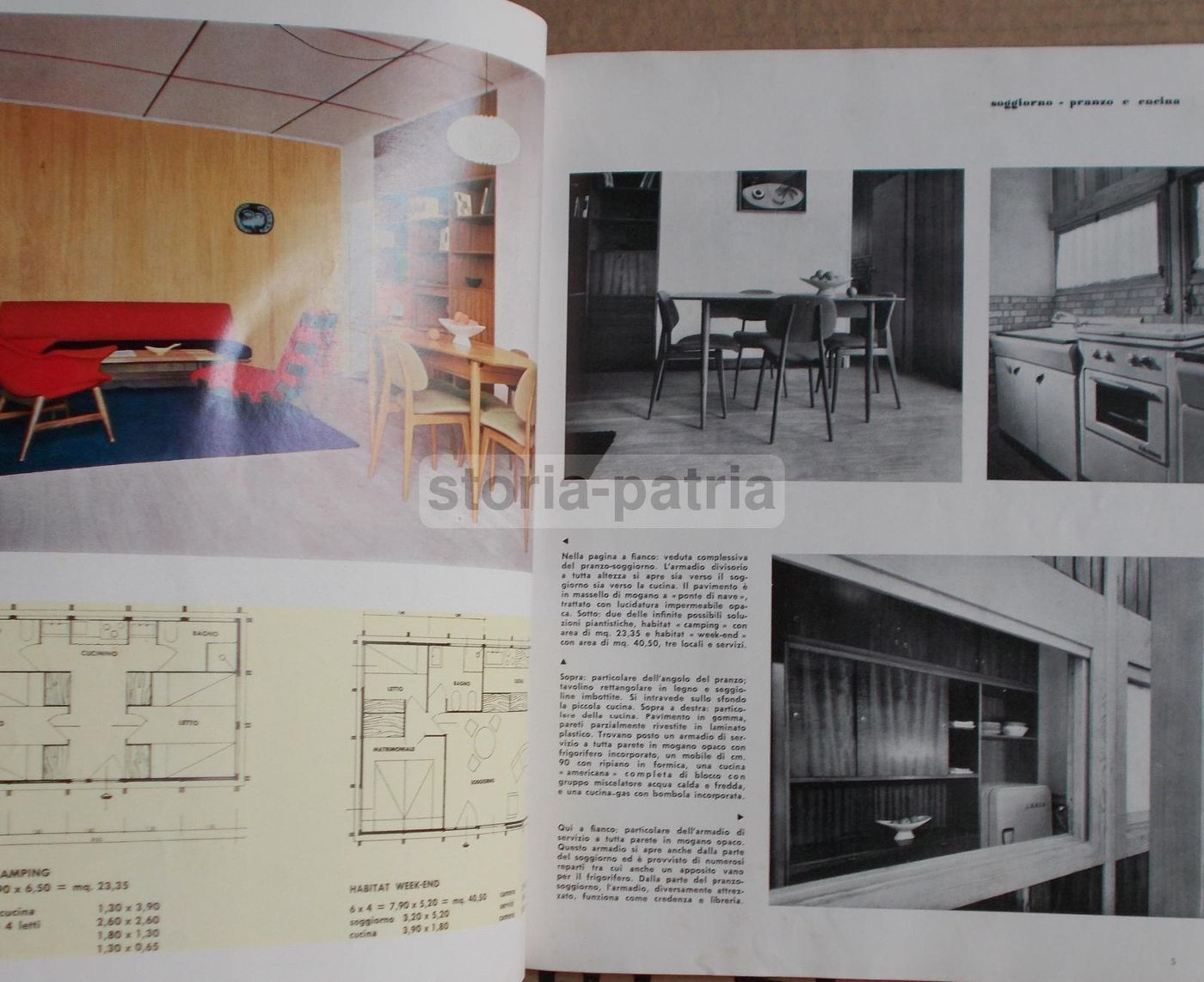 Rivista Dell'Arredamento, Agosto 1959 (n. 56): Design, Architettura E Mobili d'Epoca