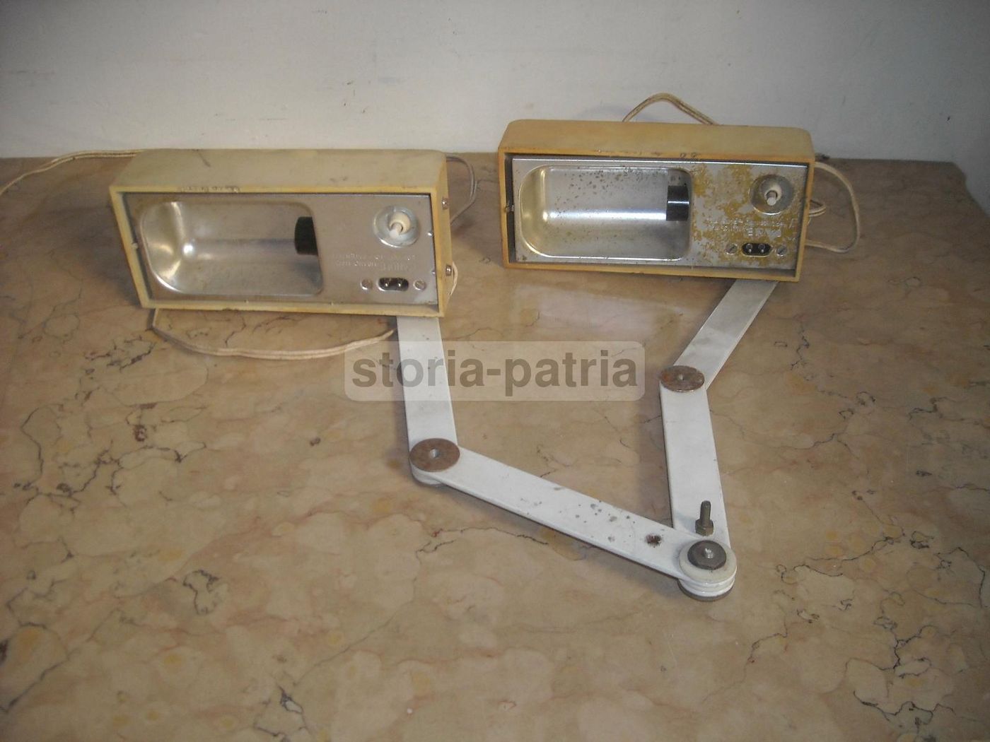 Lampada Vintage Candle Milano Anni 60 70 Faretti Orientabili