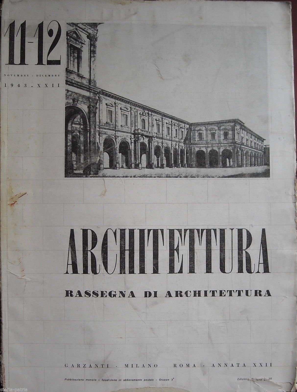 Rassegna Di Architettura 1943: Marcello Piacentini, Raffaello Brizzi E Teatro Ambulante