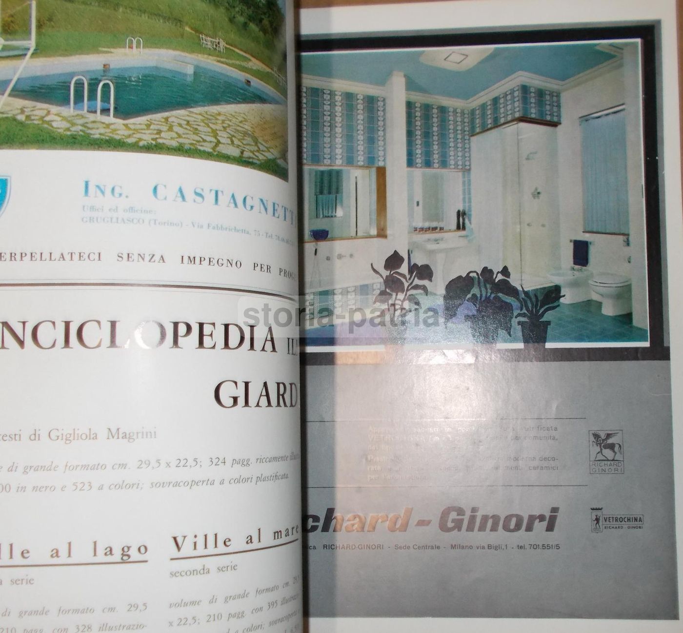 Ville E Giardini N. 91 Aprile 1964 Domodossola Parabiago Sardegna