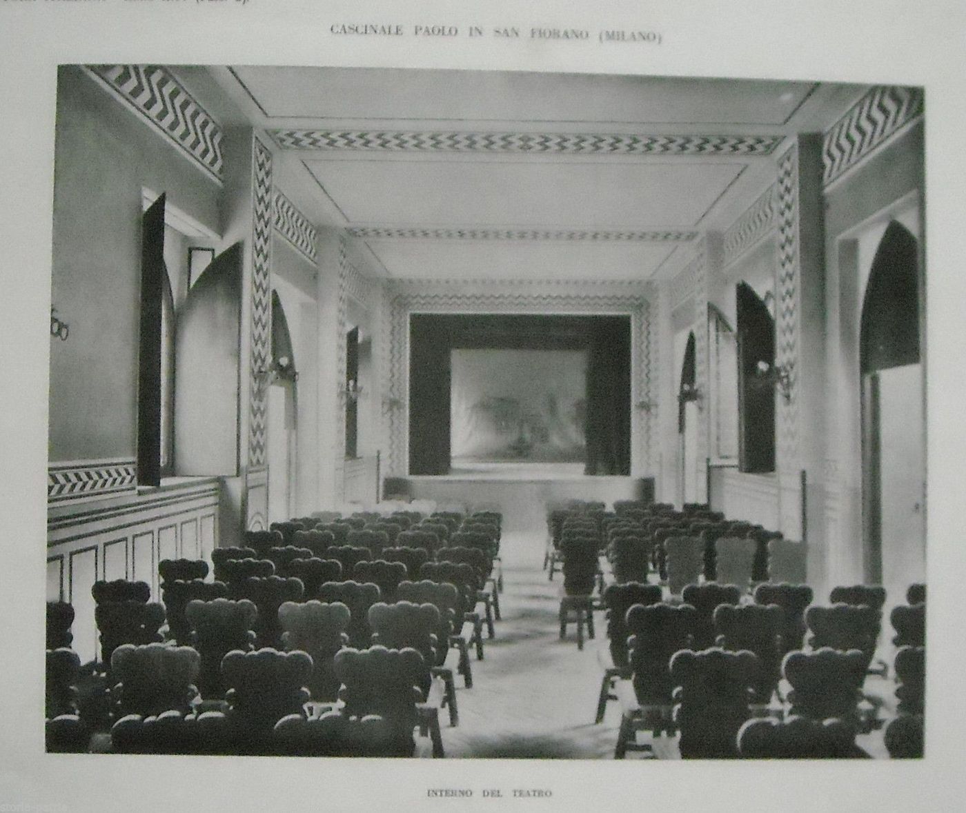 Teatro Cascinale Paolo, San Fiorano, Milano   Cesare Lucca, 1930