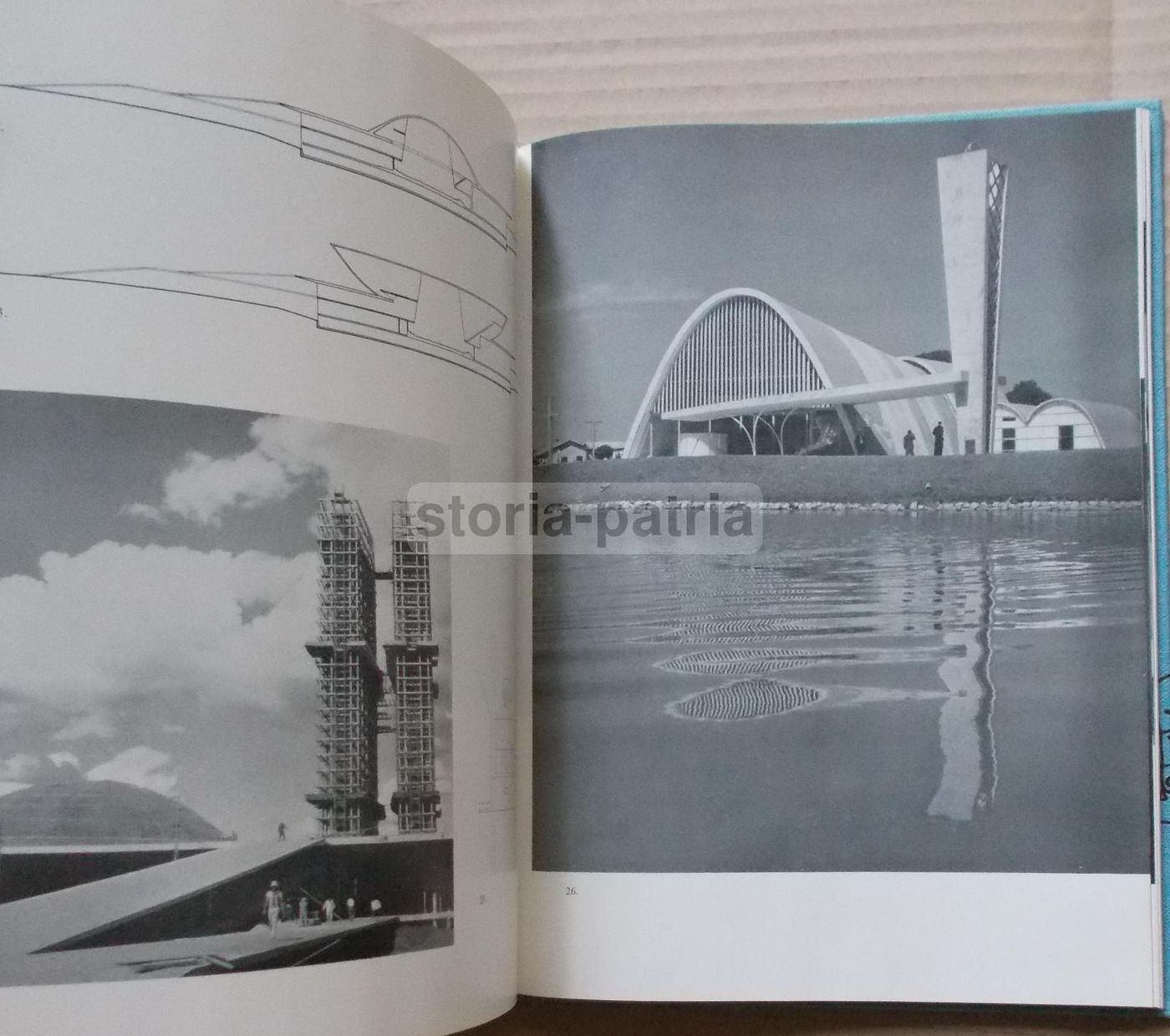 Oscar Niemeyer: Monografia Di Stamo Papadaki, 1961. Edizione Il Saggiatore Con Sovraccoperta Di Anita Klinz