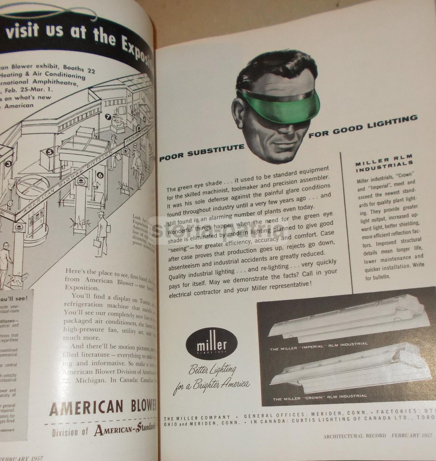 Architectural Record New York, Febbraio 1957 (vol. 121, N. 2)