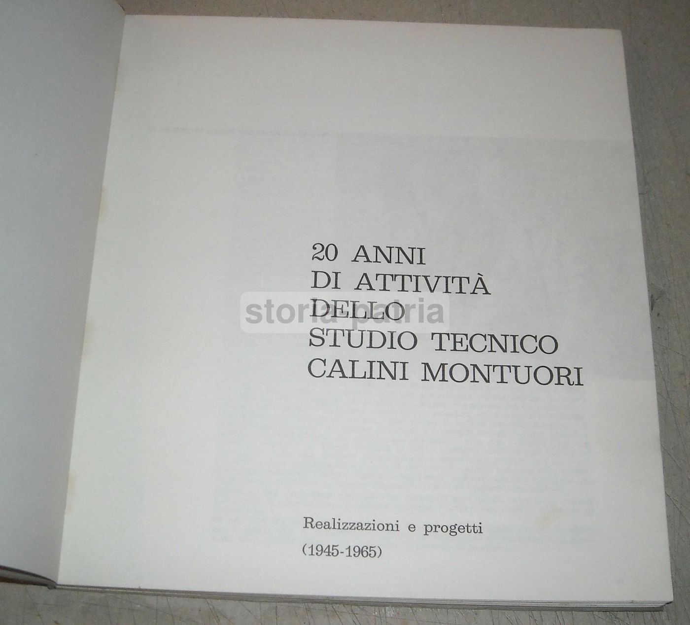 Calini Montuori: Vent'Anni Di Architettura A Roma (1945 1965)