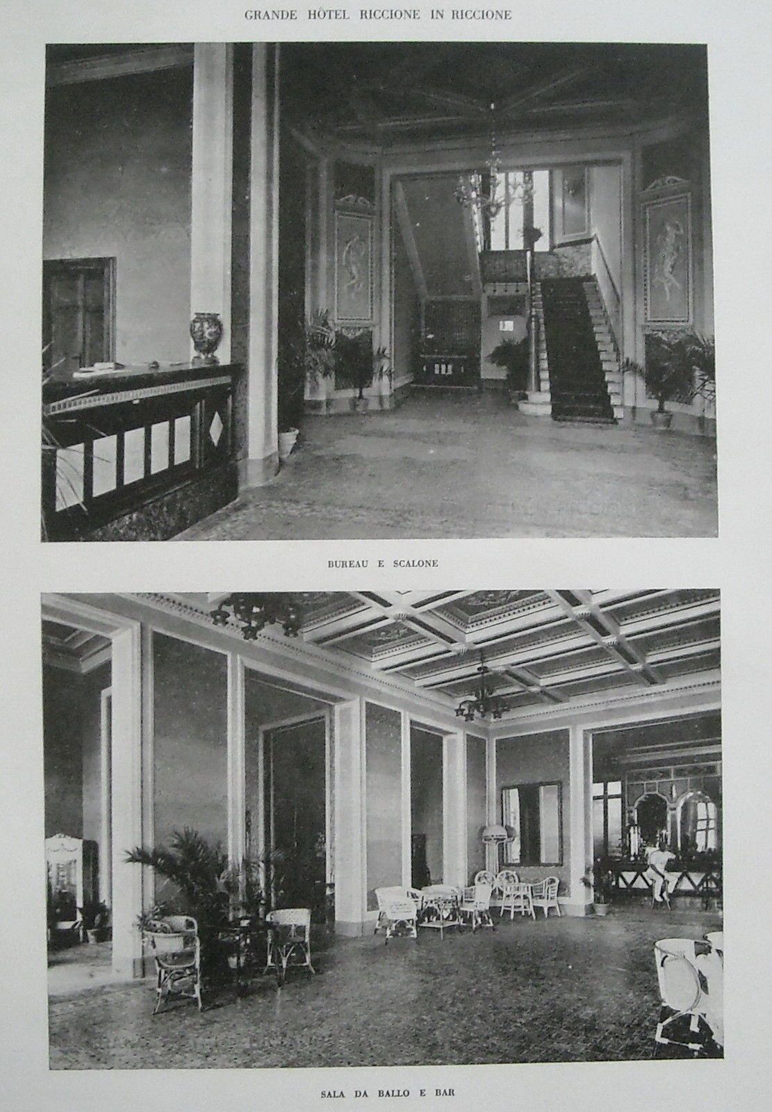 Grand Hotel Riccione: Interni E Architettura Di Rutilio Ceccolini, Anni '30