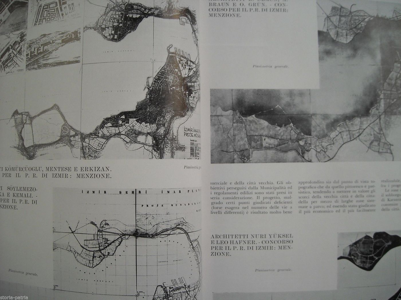 Rivista Architetti 1953: Izmir, Torino, Pistoia, Design E Arredamento