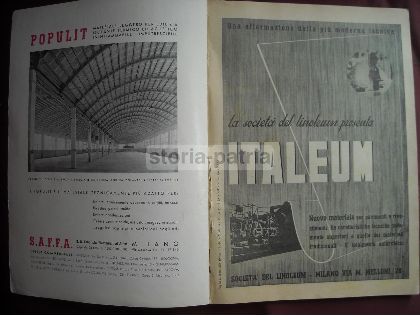 Edilizia Moderna 1940: Cliniche Italiane Ed Estere | Rivista Storica