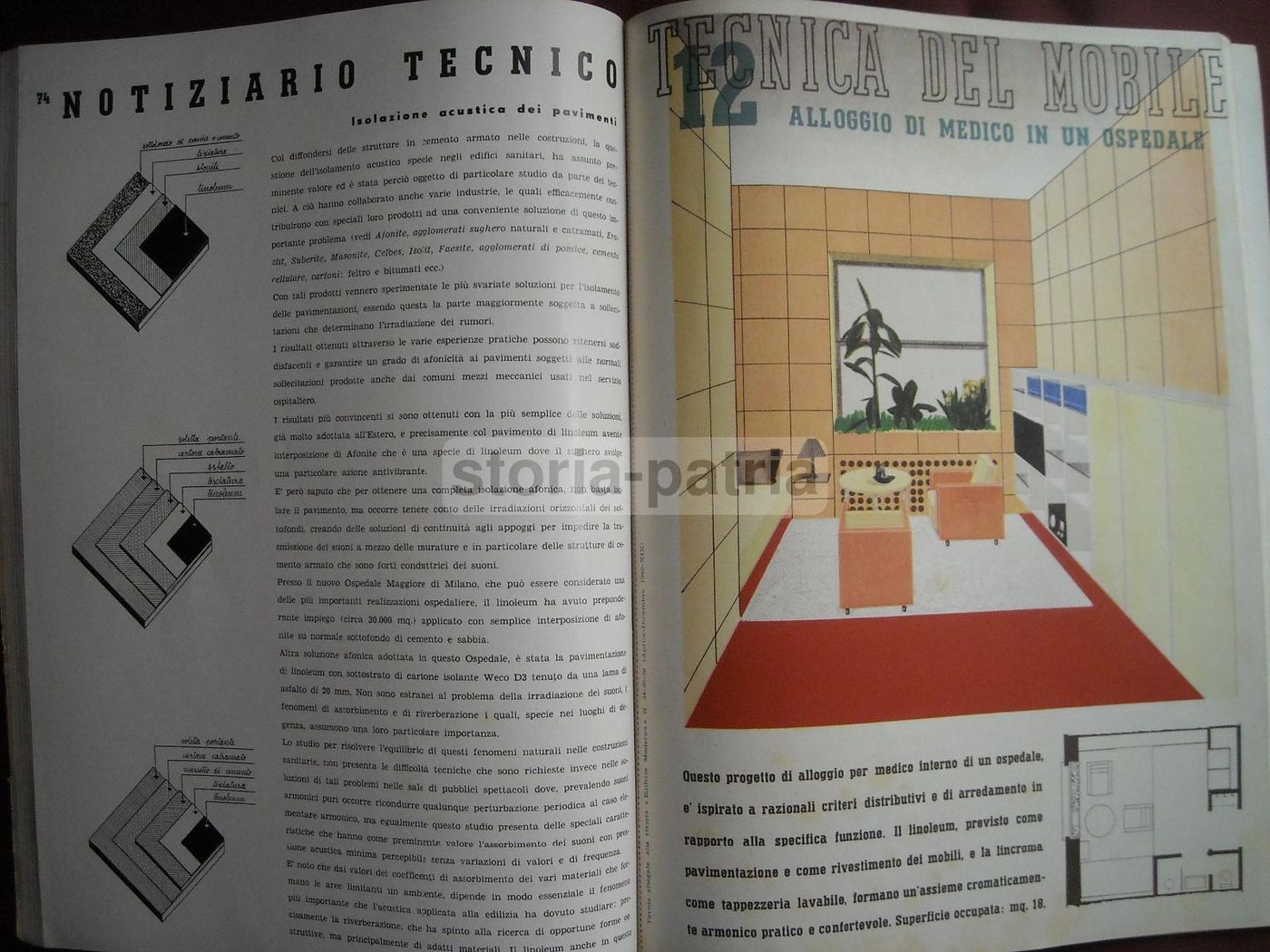 Edilizia Moderna 1940: Cliniche Italiane Ed Estere | Rivista Storica