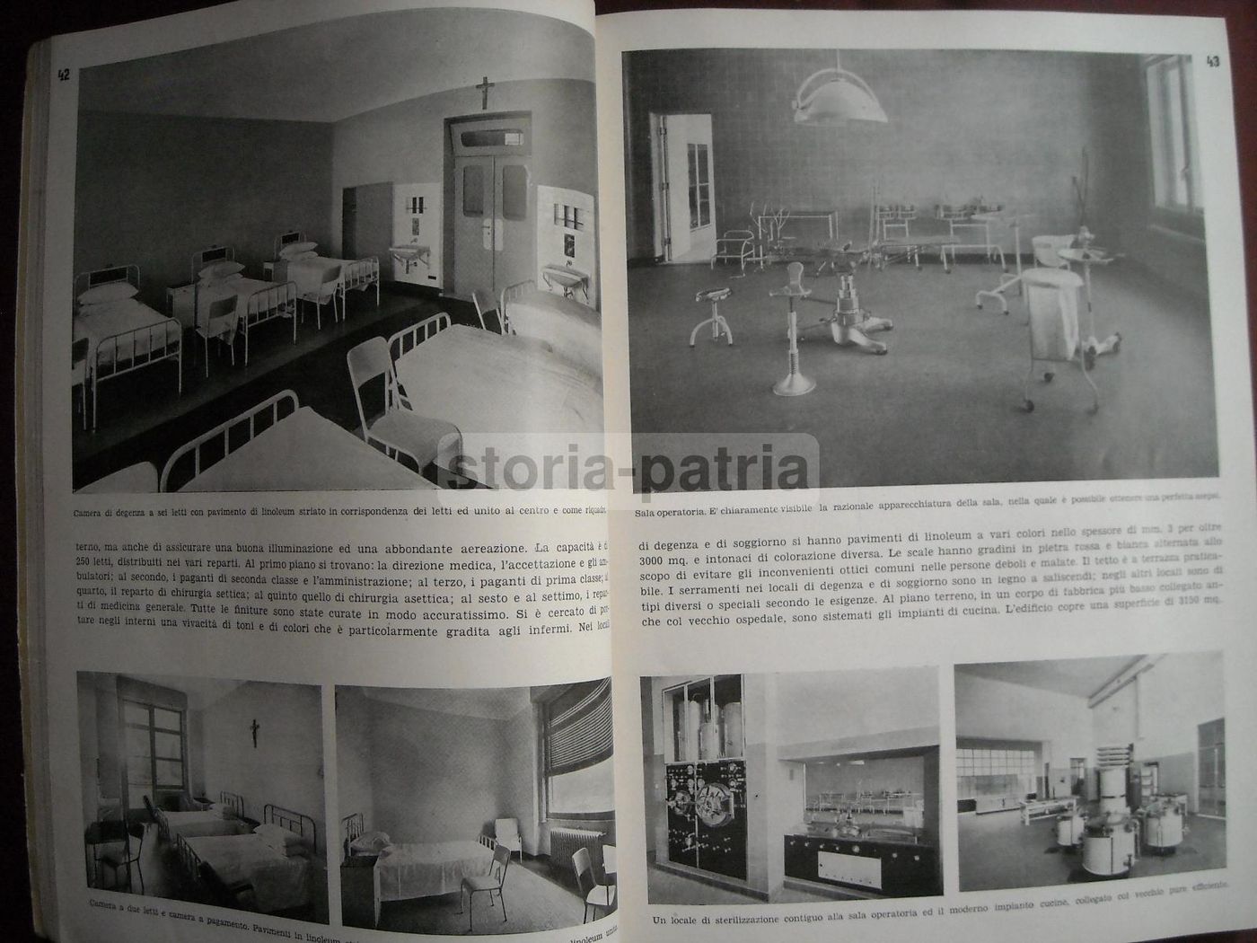 Edilizia Moderna 1940: Cliniche Italiane Ed Estere | Rivista Storica