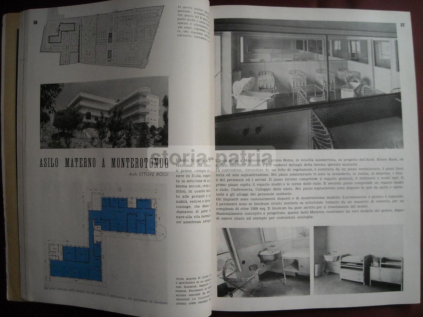 Edilizia Moderna 1940: Cliniche Italiane Ed Estere | Rivista Storica