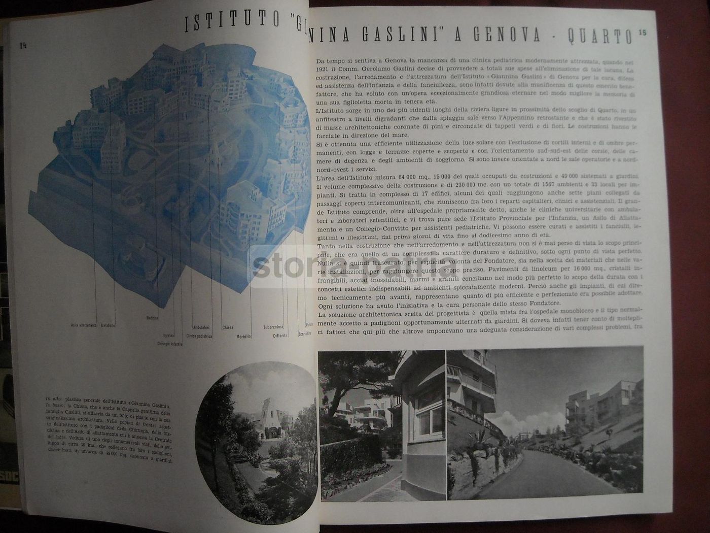 Edilizia Moderna 1940: Cliniche Italiane Ed Estere | Rivista Storica