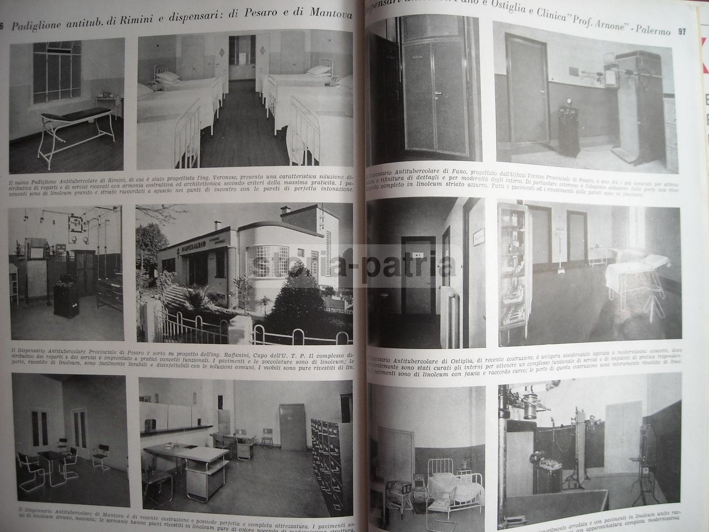 Edilizia Moderna 1940: Cliniche Italiane Ed Estere | Rivista Storica