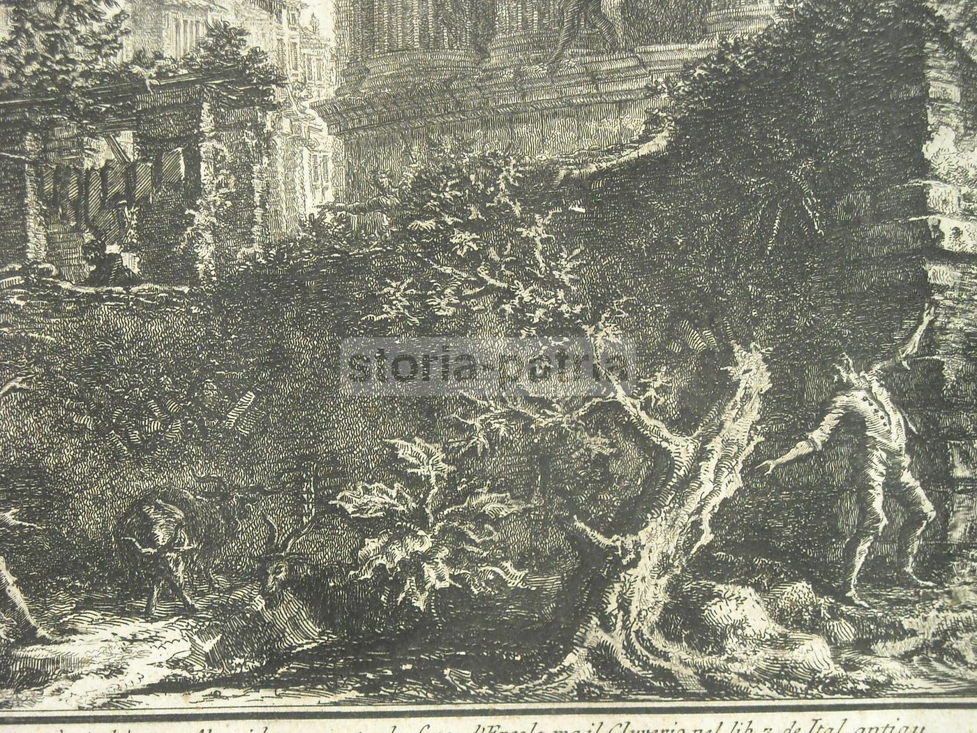 Veduta Del Tempio Della Sibilla A Tivoli, Piranesi, Acquaforte, XVIII Secolo