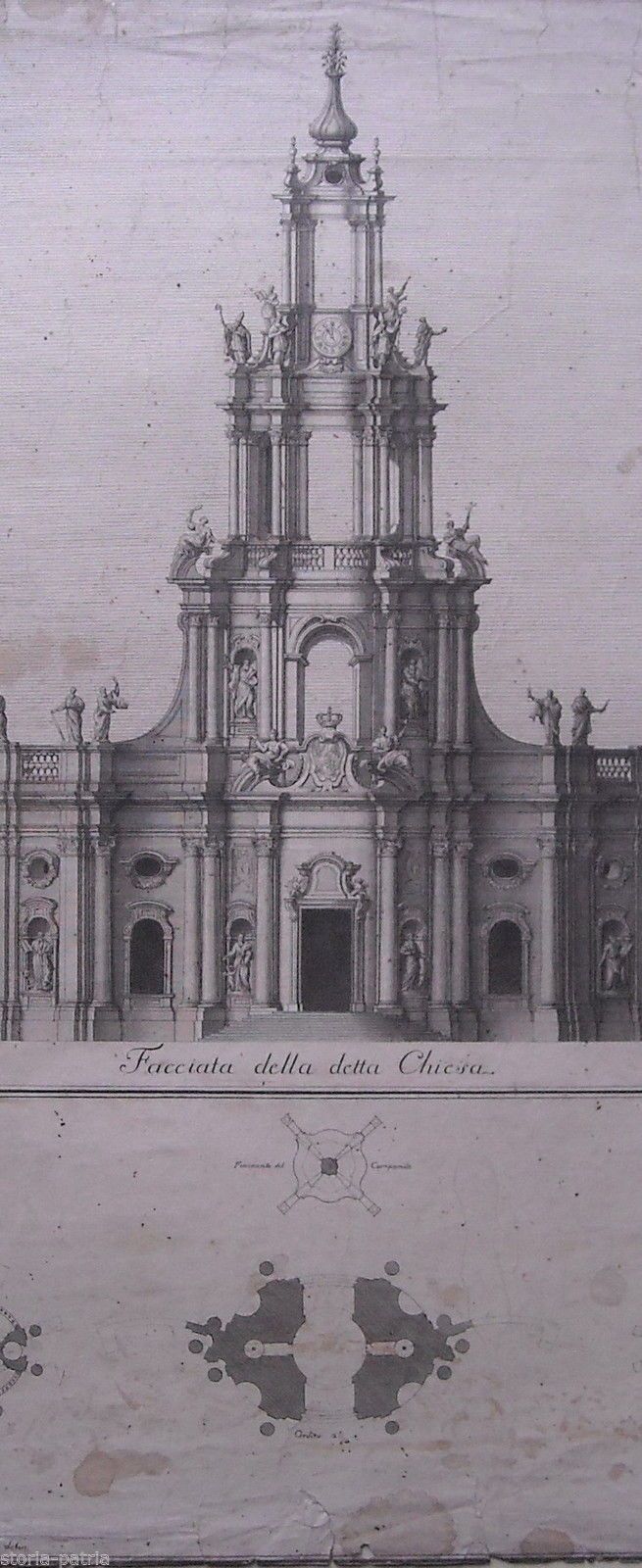 Incisioni Della Katholische Hofkirche Di Dresda, Gaetano Chiaveri E Lorenzo Zucchi, XVIII Secolo