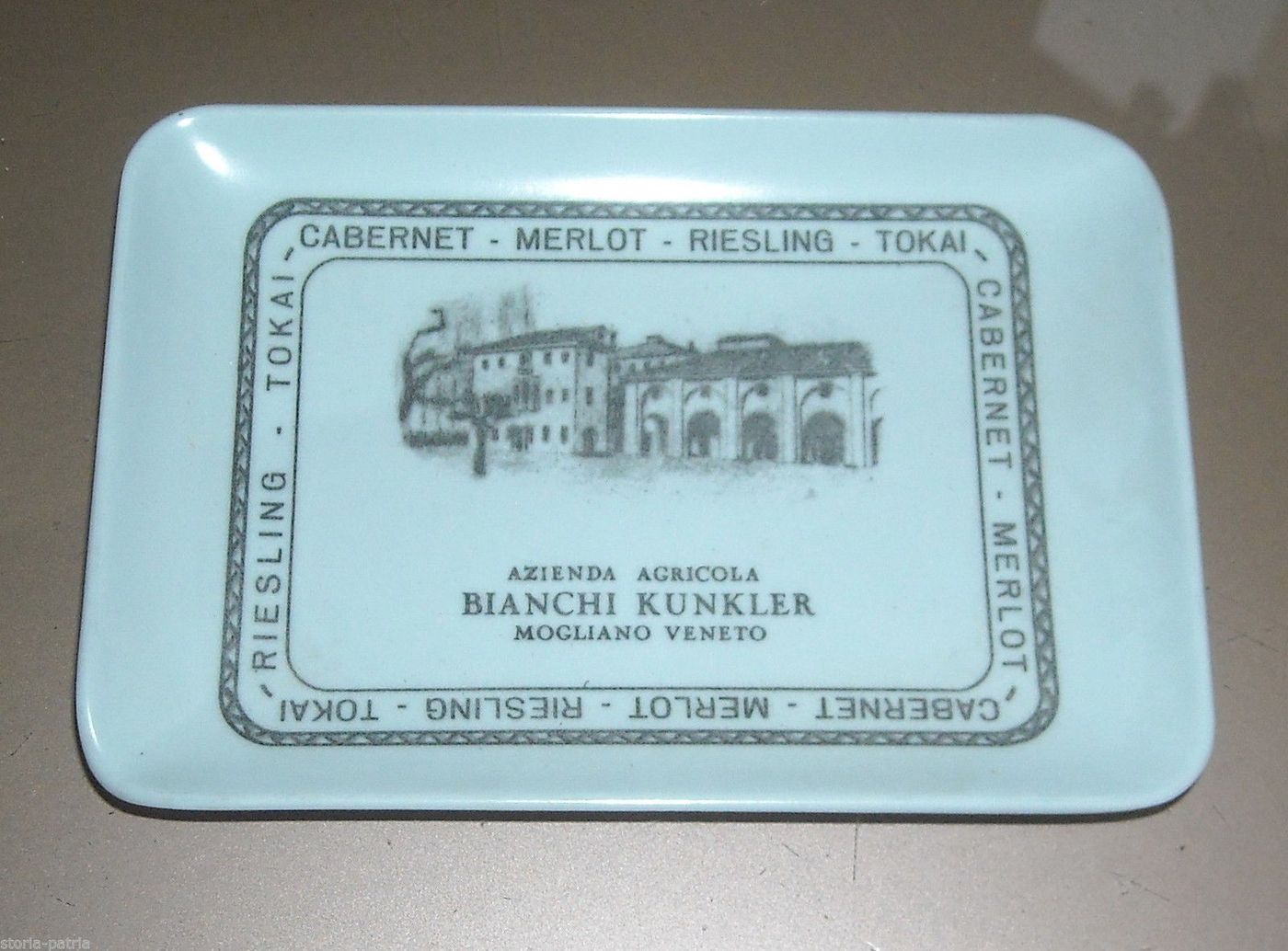 Posacenere Azienda Agricola Bianchi Kunkler Mogliano Veneto Anni 70
