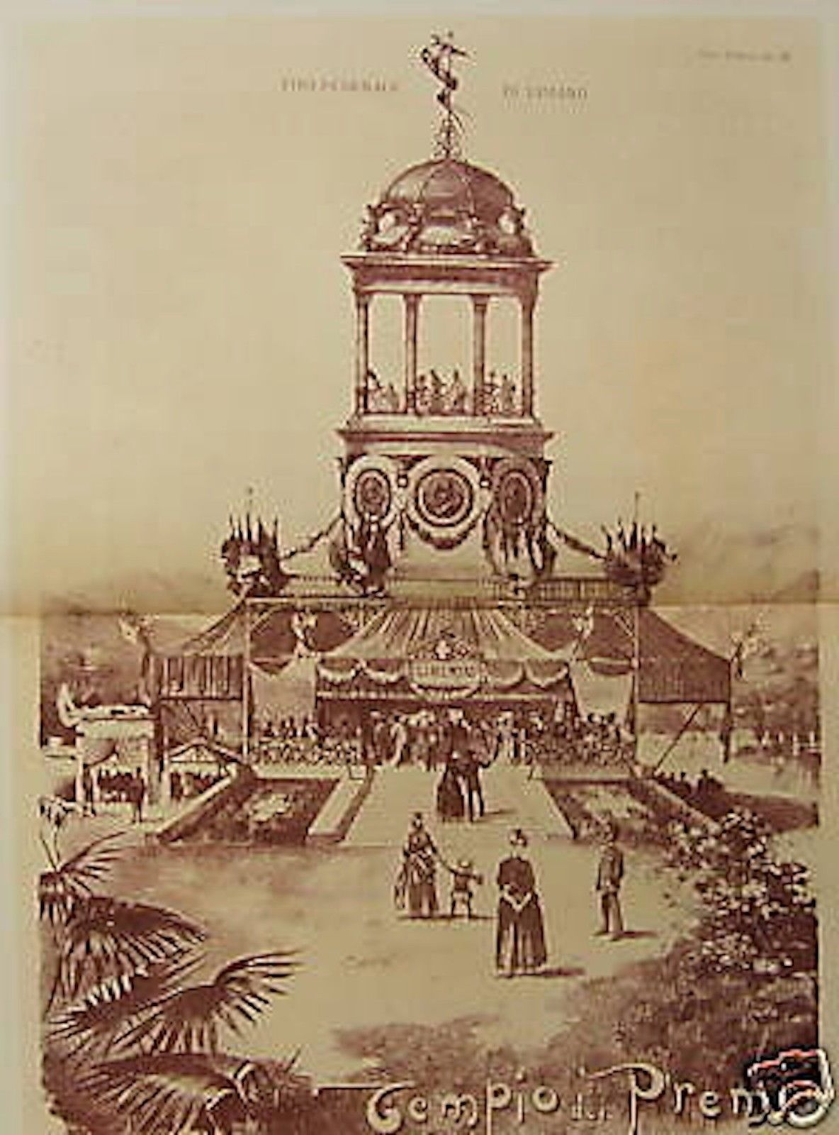 Progetto Del Tiro Federale Di Lugano, 1883   Architetto Augusto Guidini (18 Tavole)