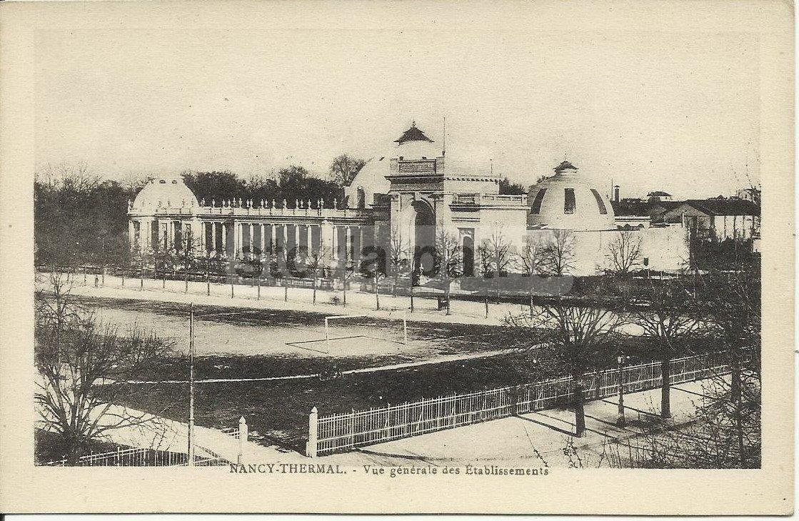 Cartolina Stabilimento Termale Nancy Francia, Anni '20 '30