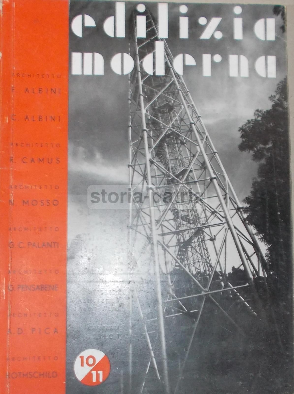Edilizia Moderna Triennale Milano 1933 Albini Palanti Camus Pica