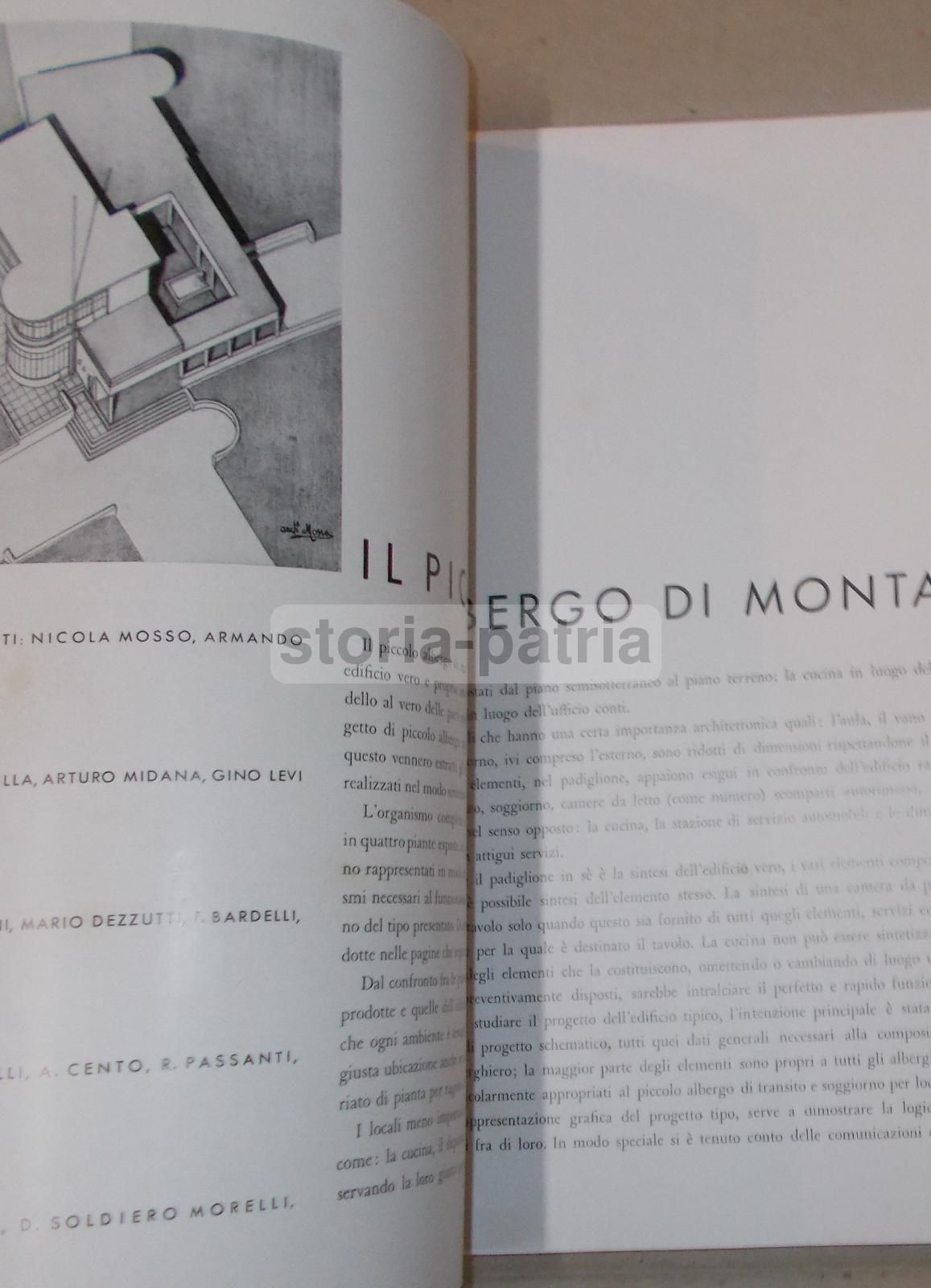 Edilizia Moderna Triennale Milano 1933 Albini Palanti Camus Pica