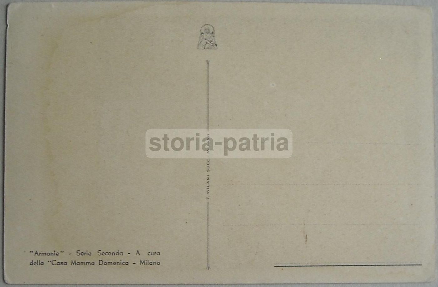Cartolina Illustrata Menestrello: Armonie. F. Milani, Anni '30