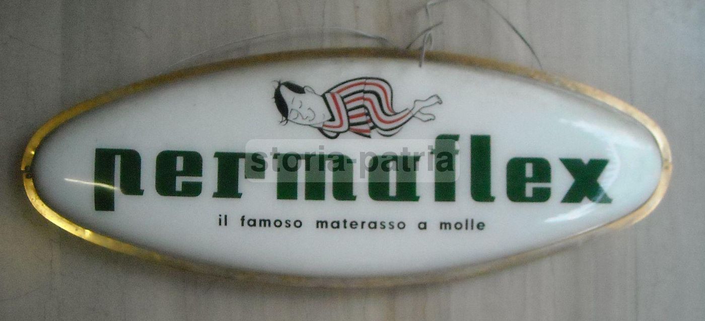 Insegna Pubblicitaria Permaflex "Omino Stanco" Di Paul Campani