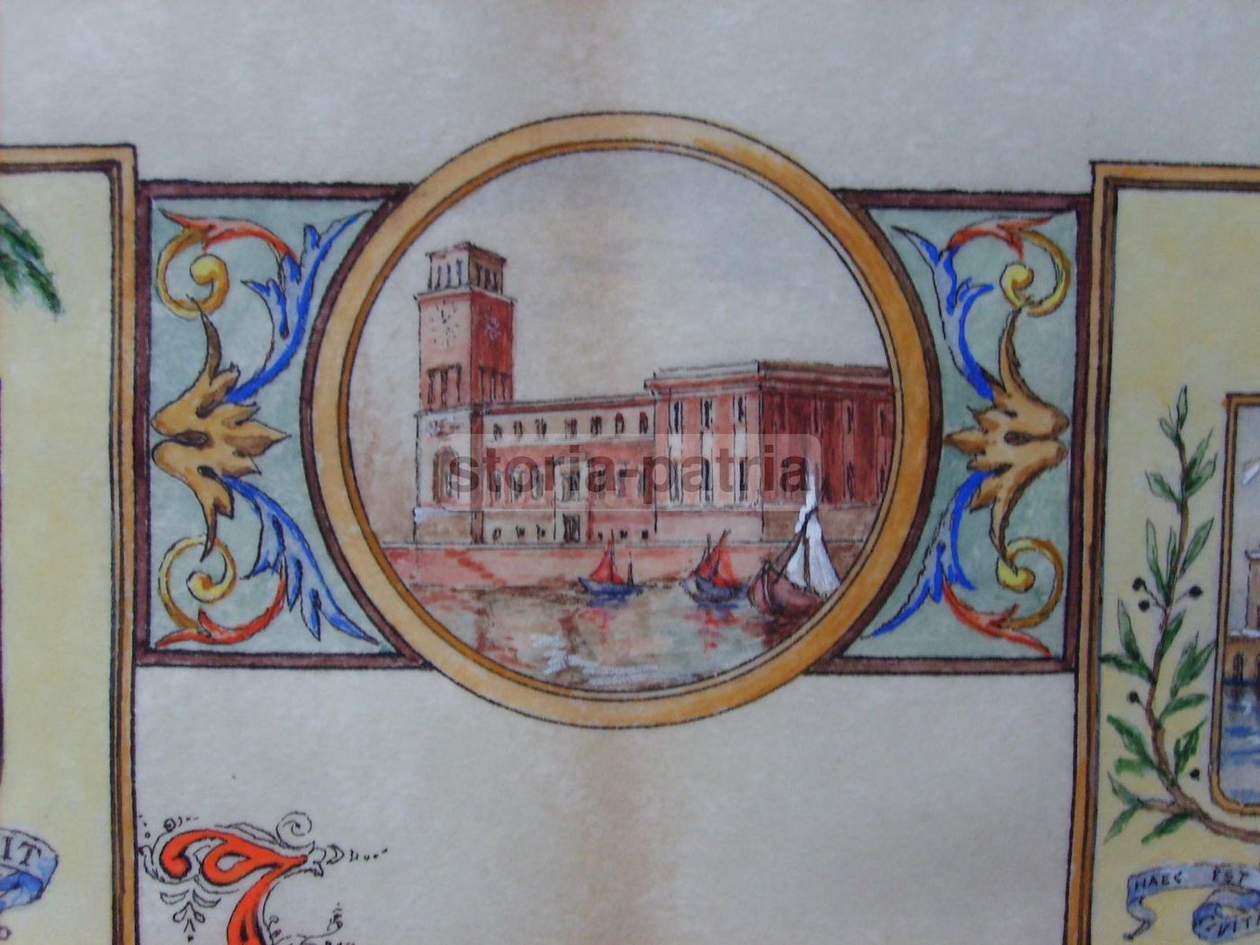 Opera Calligrafica Di Ivo Botti, Pescara, d'Annunzio E Araldica Abruzzese