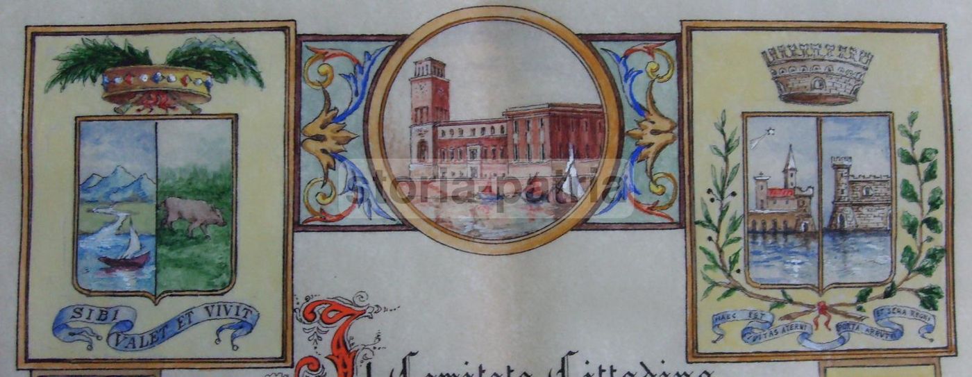 Opera Calligrafica Di Ivo Botti, Pescara, d'Annunzio E Araldica Abruzzese