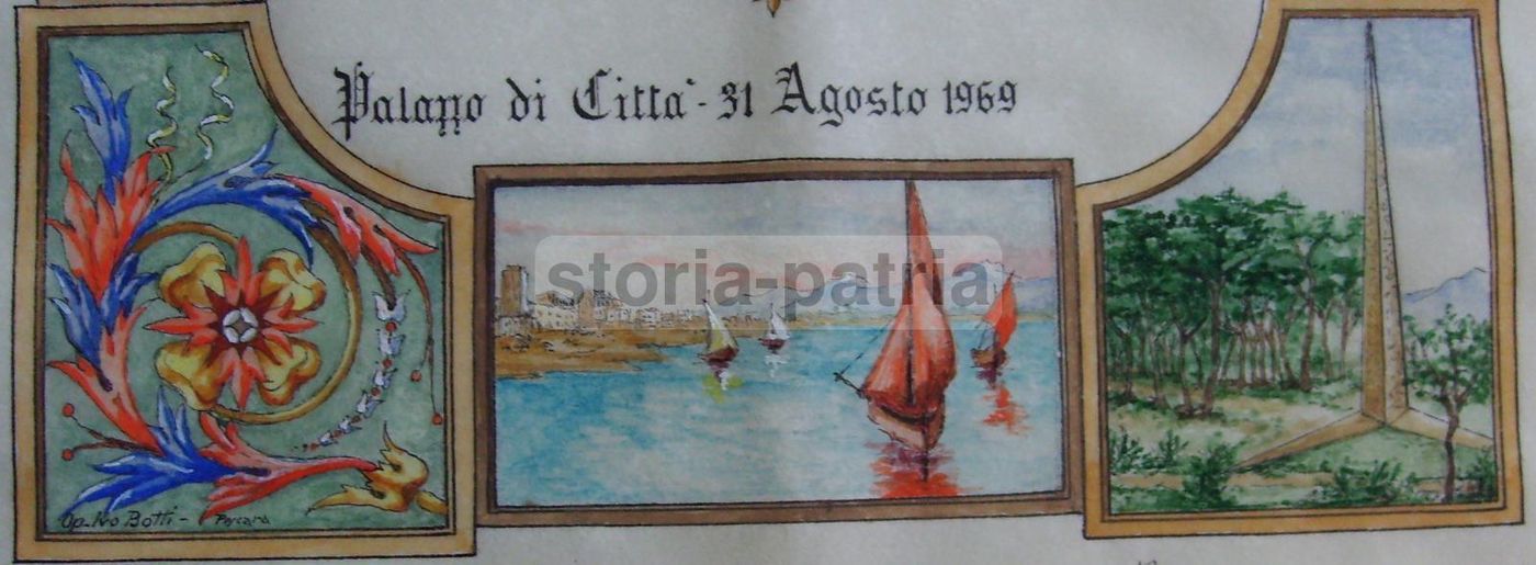 Opera Calligrafica Di Ivo Botti, Pescara, d'Annunzio E Araldica Abruzzese