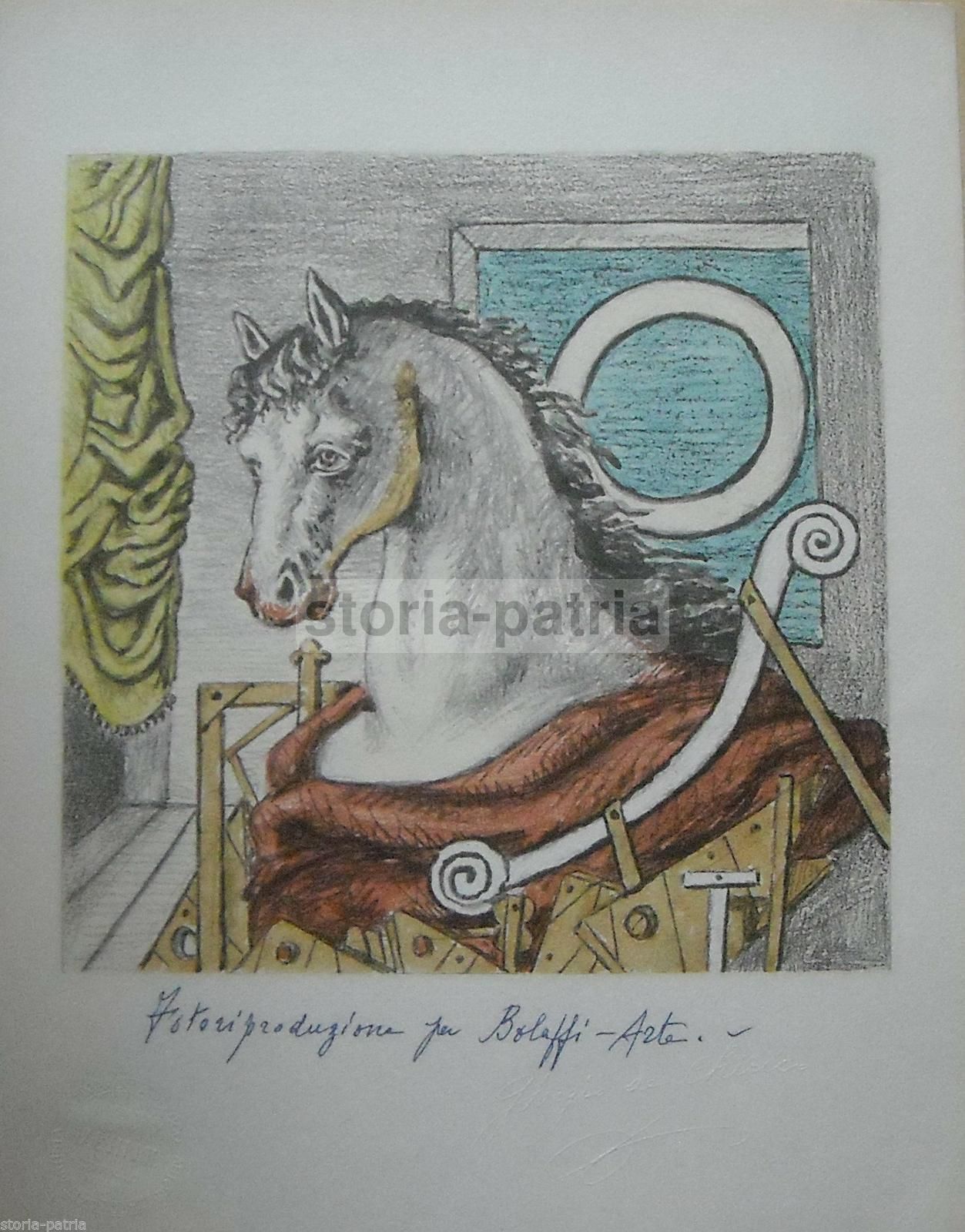 Giorgio De Chirico   Lettera "O"   Bolaffi Arte, 1969 1982
